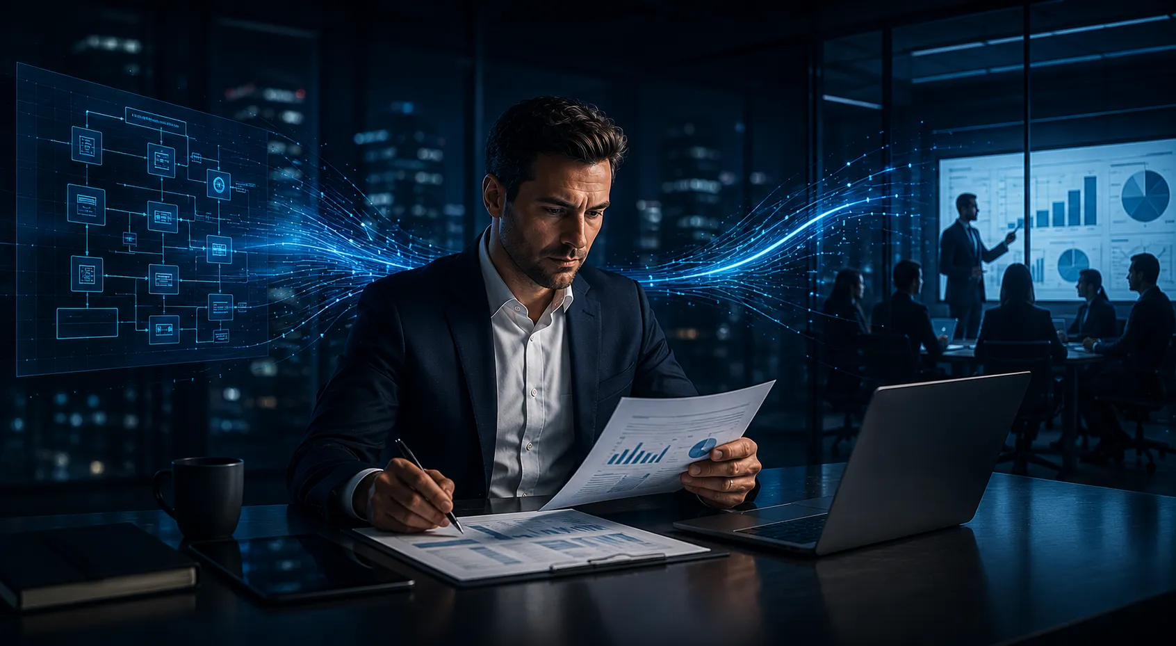 Fintech technical content visualization